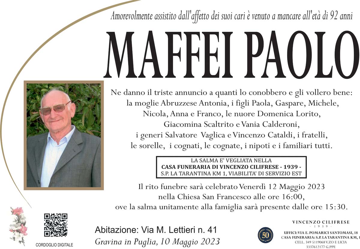 MAFFEI PAOLO