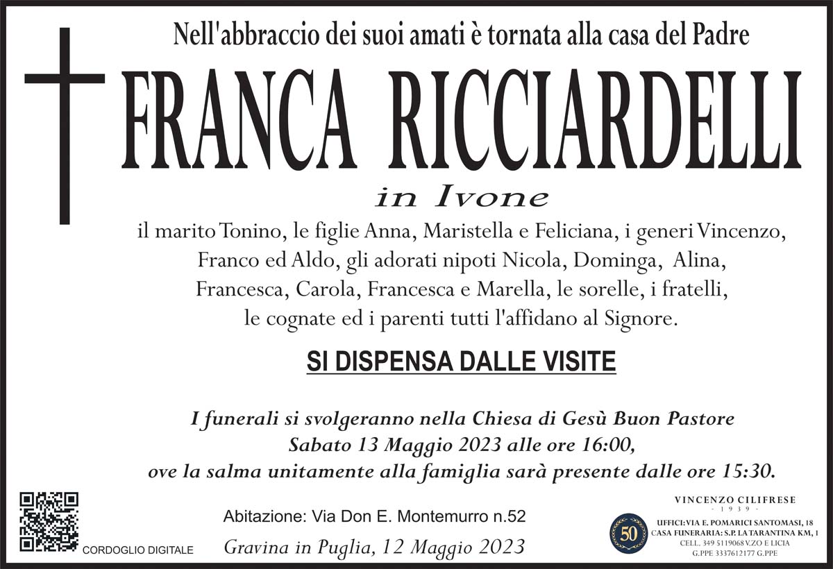 RICCIARDELLI FRANCESCA